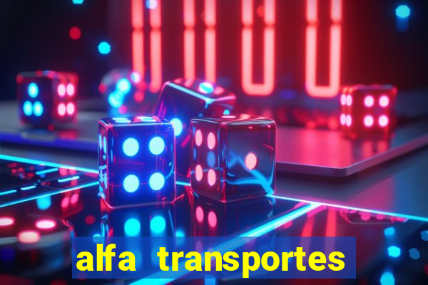 alfa transportes novo hamburgo